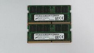 Original Micron 16GB KIT 2x8GB DDR4 SoDimm PC4 2400Mhz 2Rx8 Laptop Memory Ram